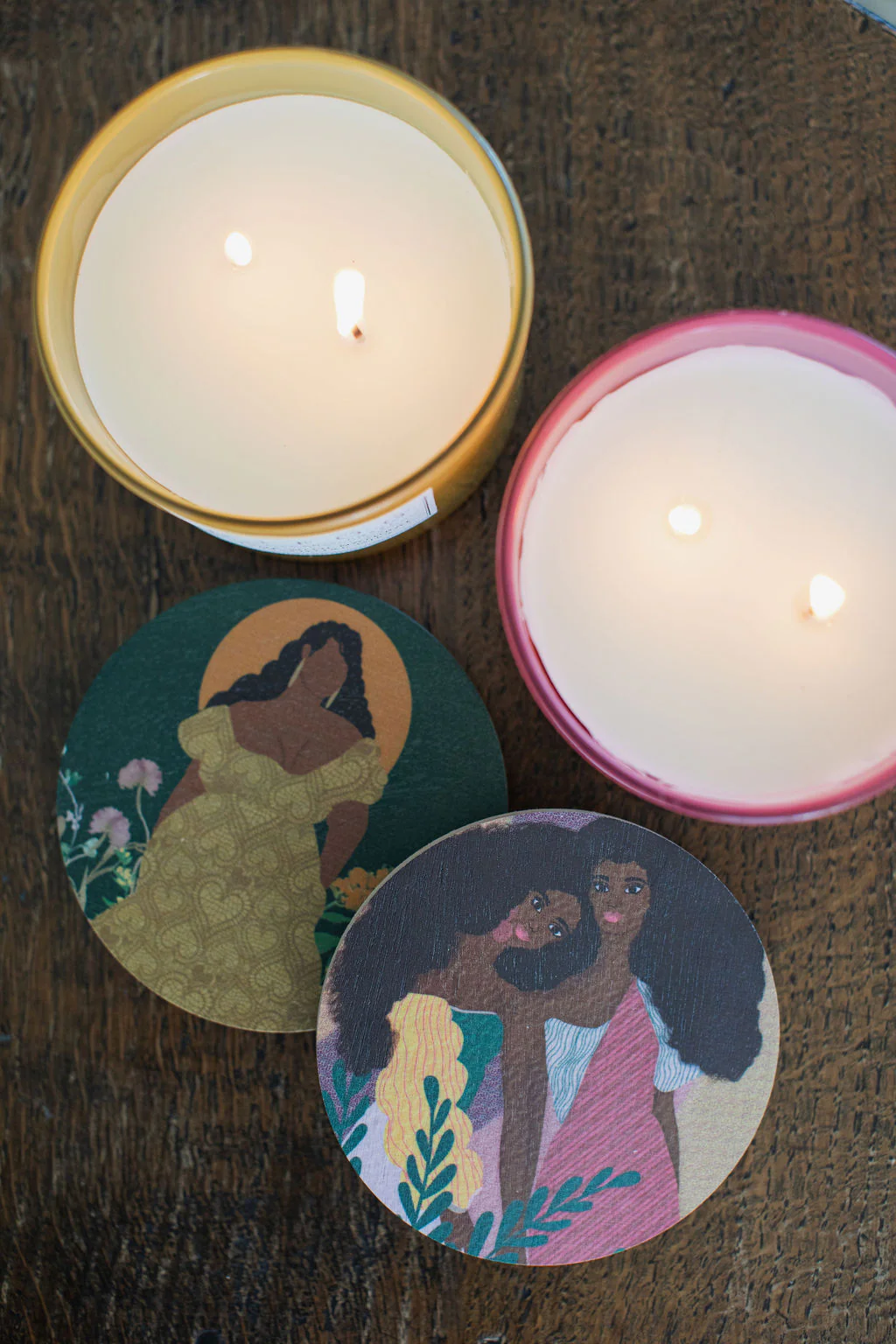 Amber & Fig 12 oz scented candle - Image 5