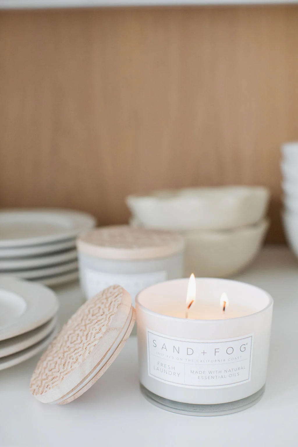 Fresh Laundry 12 oz scented candle - Image 5