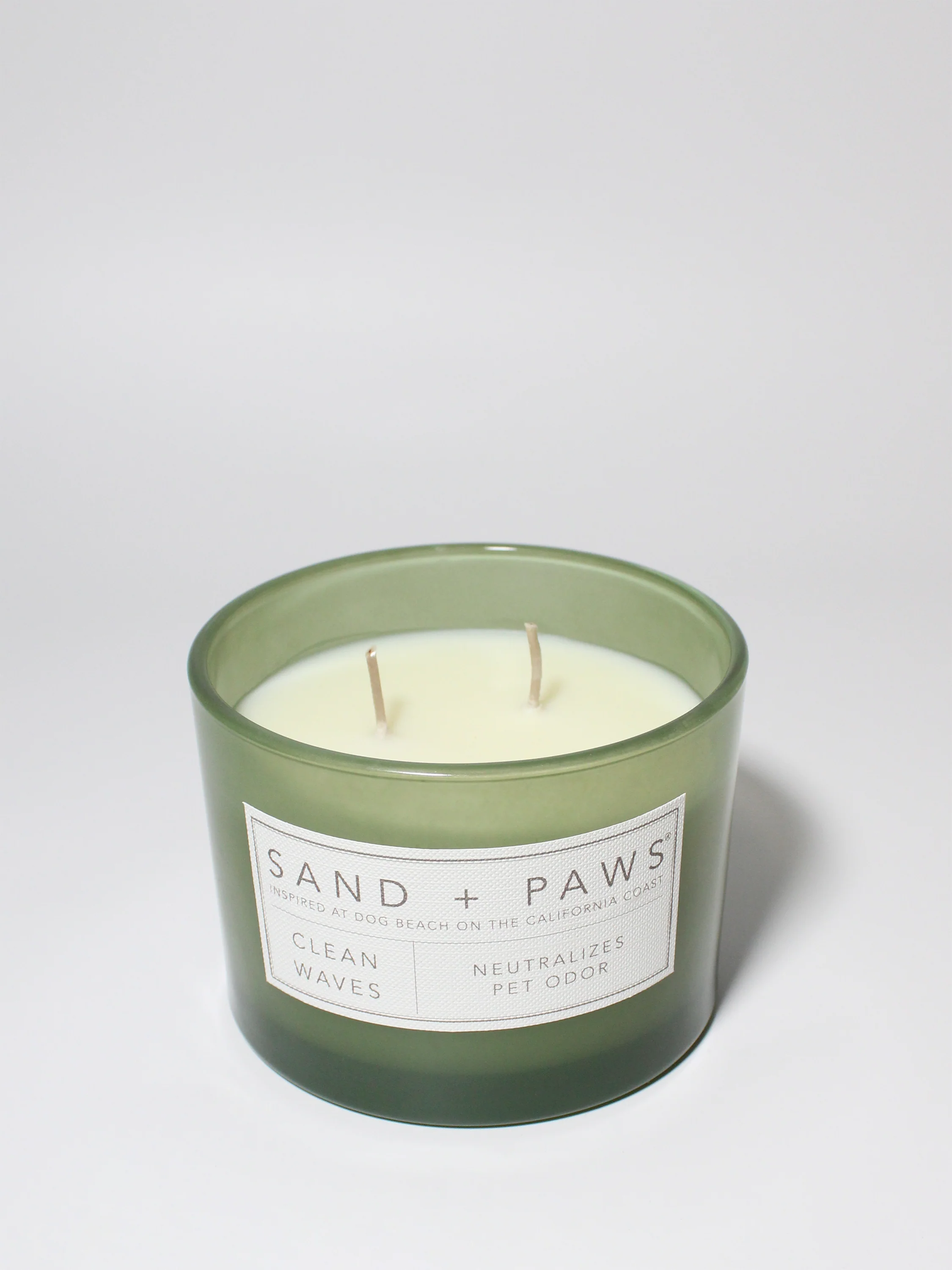 Sand + Paws Clean Waves 12 oz scented candle - Image 3