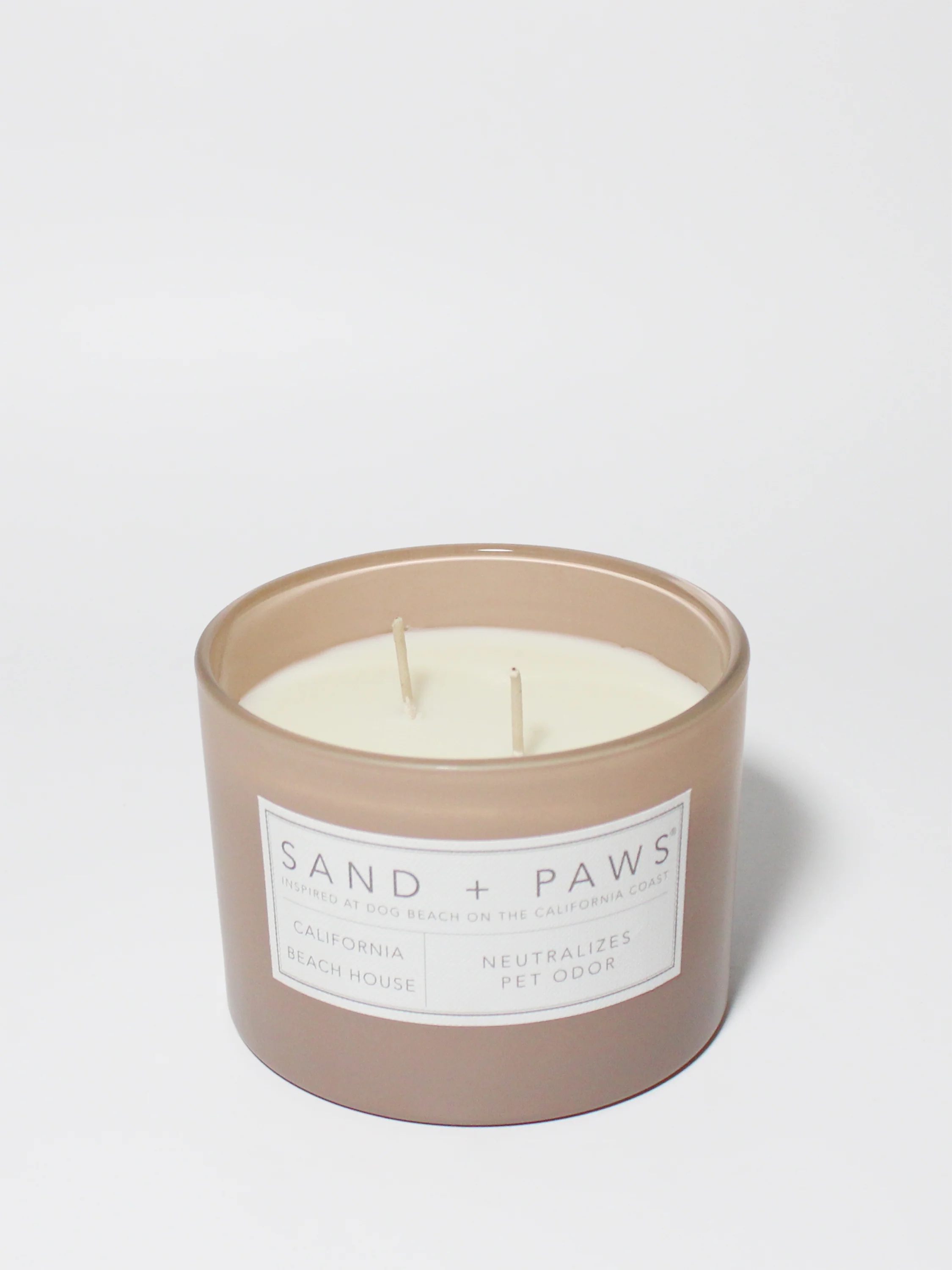 Sand + Paws California Beach House 12 oz scented candle - Image 3