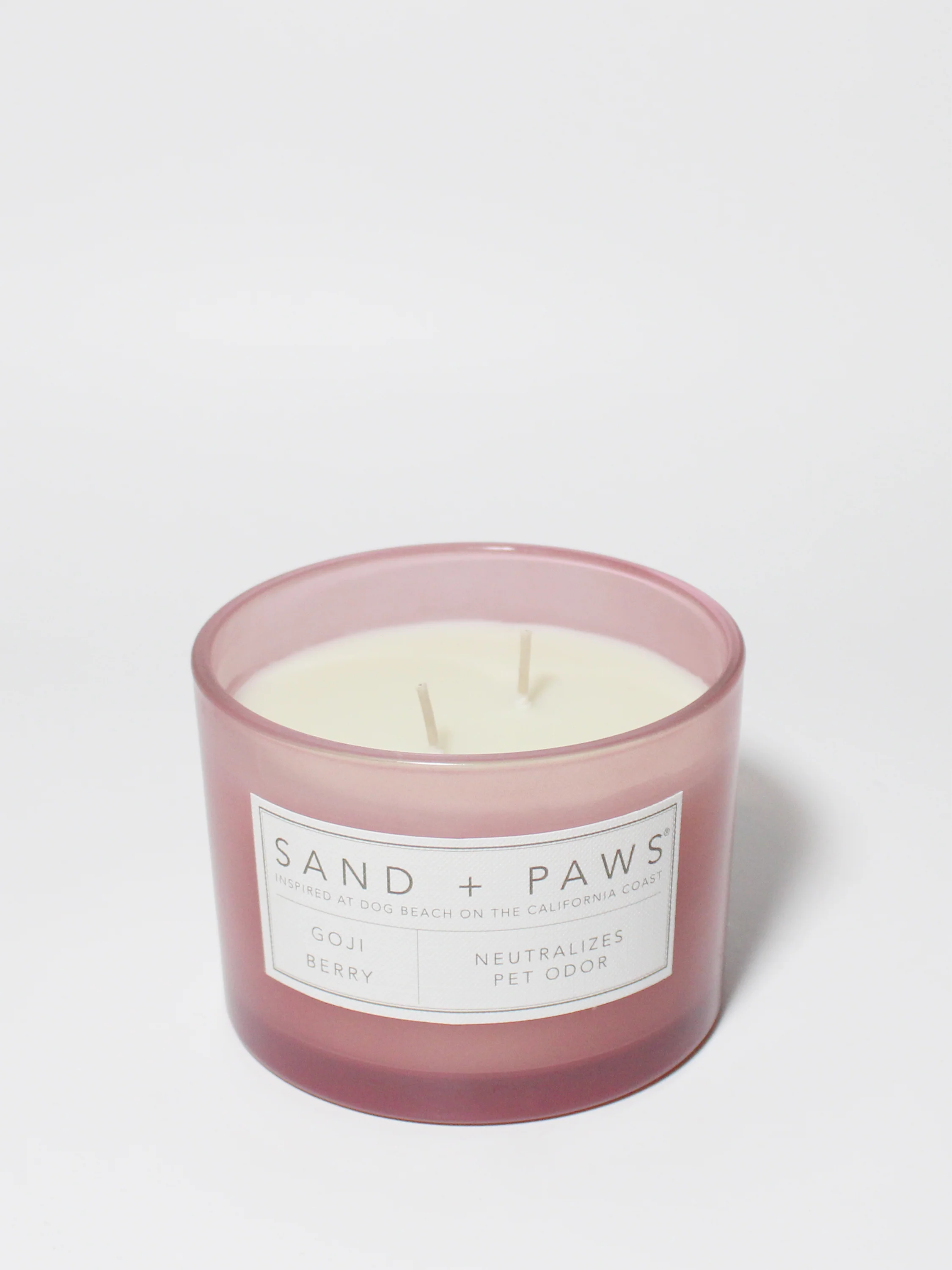 Sand + Paws Goji Berry 12 oz scented candle - Image 3