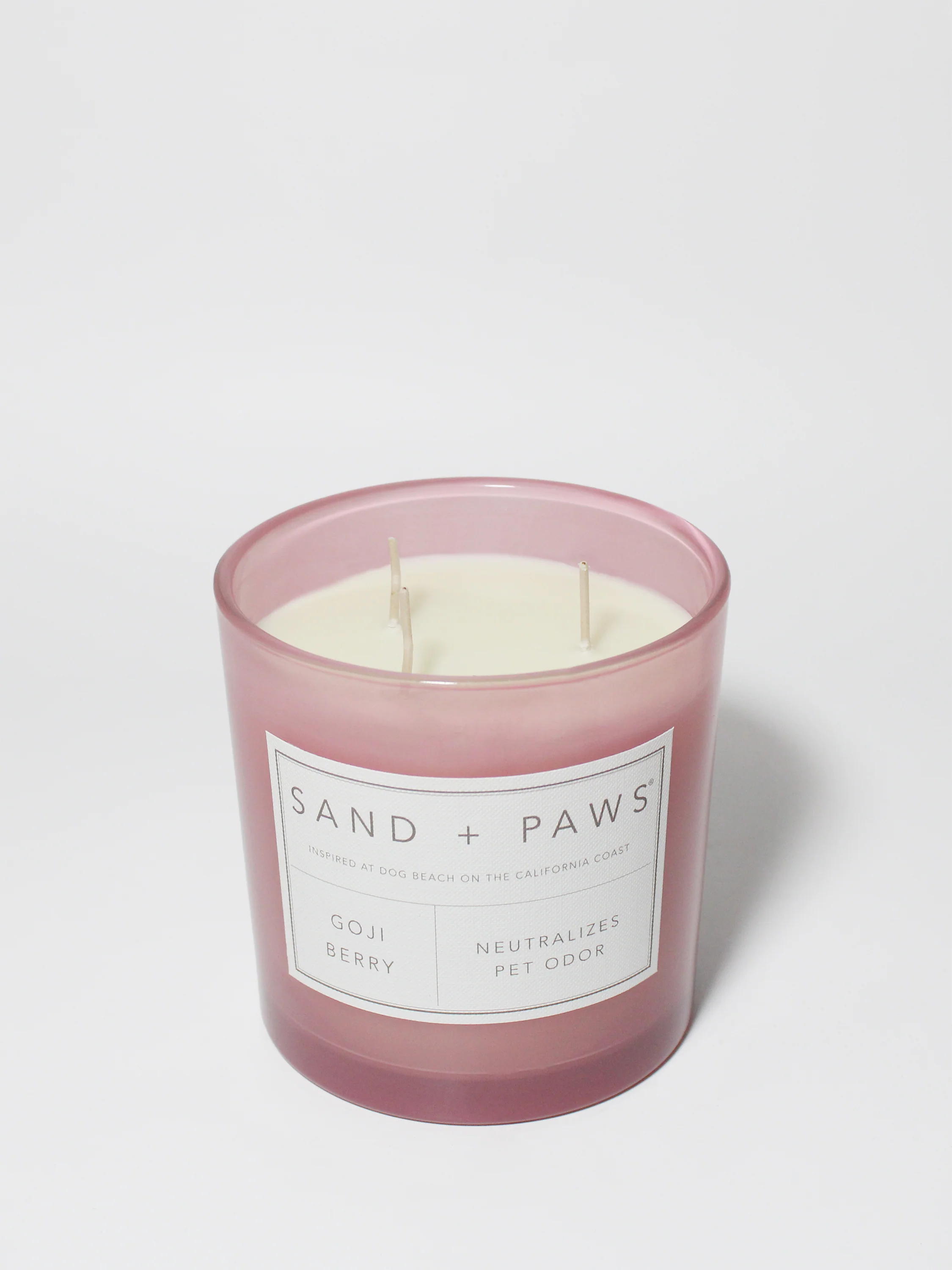 Sand + Paws Goji Berry 21 oz scented candle - Image 3