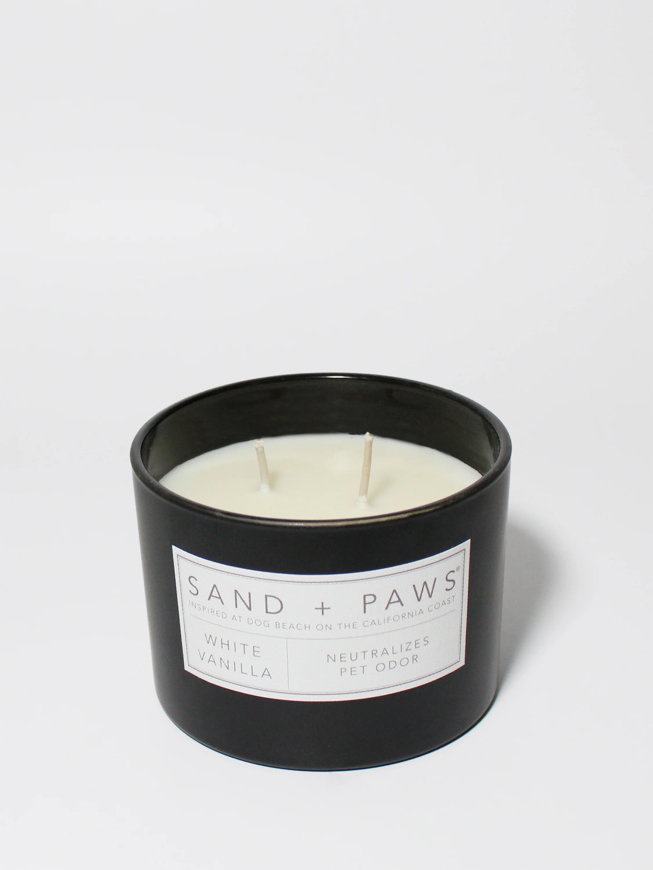 Sand + Paws White Vanilla 12 oz scented candle - Image 3