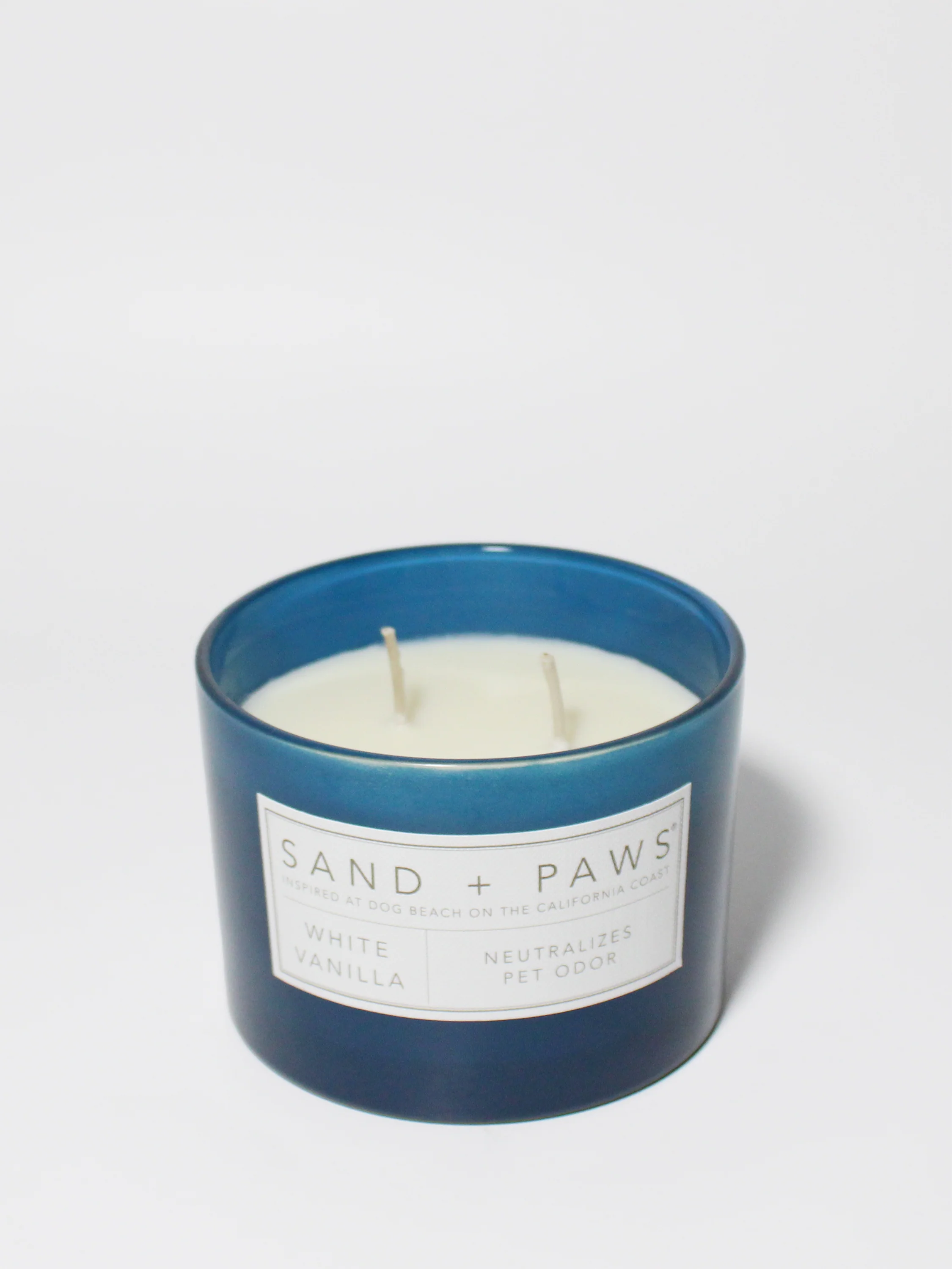 Sand + Paws White Vanilla 12 oz scented candle - Image 3